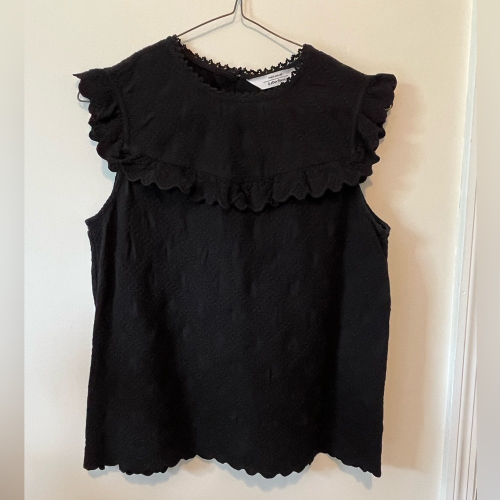 & Other Stories Black Sleeveless Top